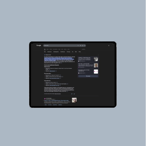 Website Optimierung auf KI